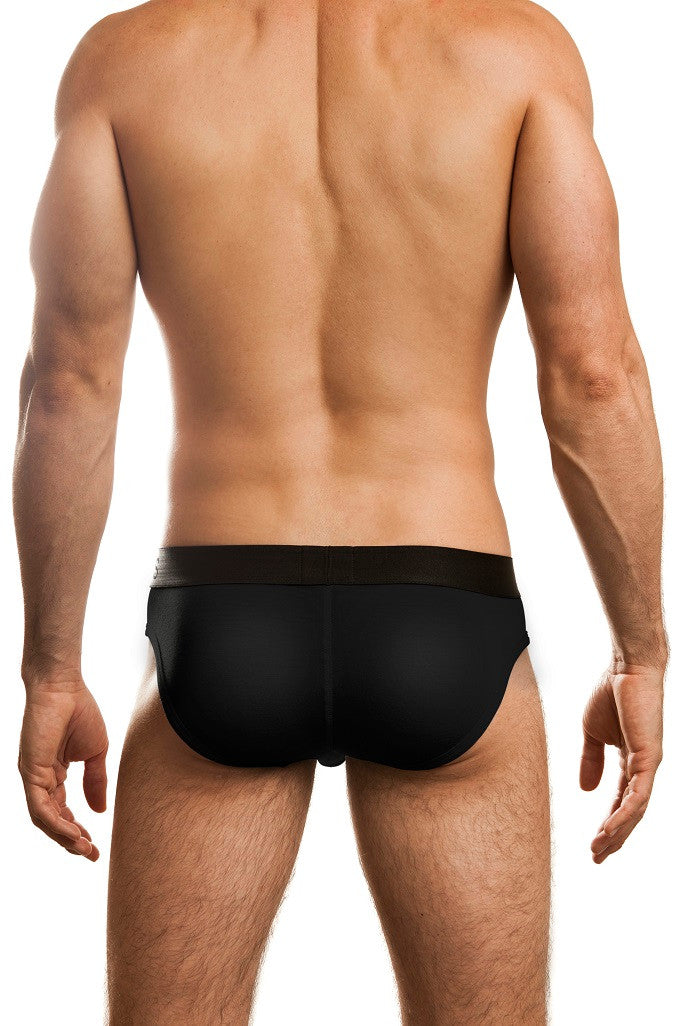 Jack Adams USA Naked Brief in black- men's sexy, premium underwear, jockstraps and thongs