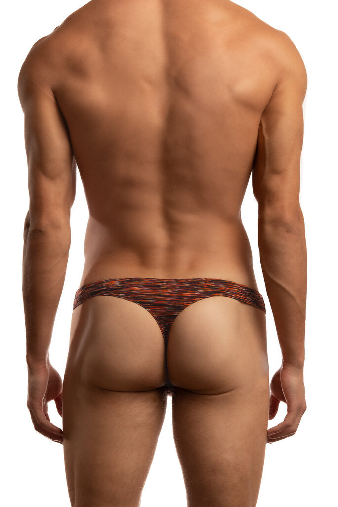 Jack Adams Filament Thong in black undertone - men&