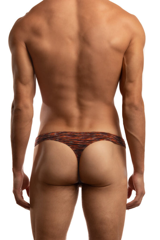 Jack Adams Filament Thong in black undertone - men&