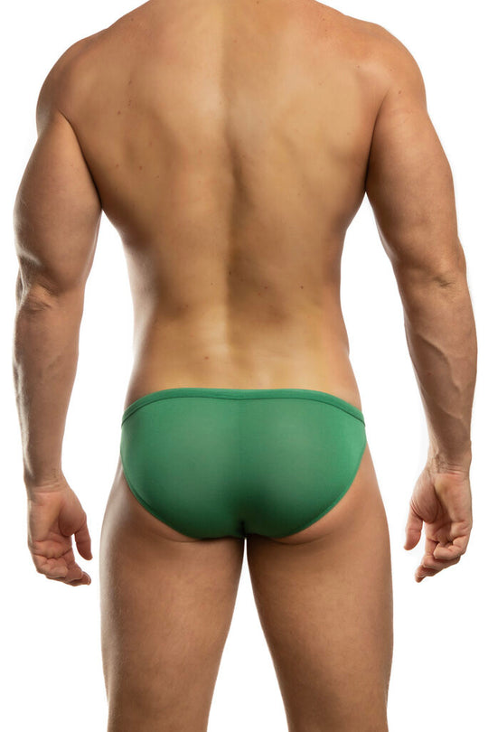 Jack Adams Modal V Cut Muscle Bikini Brief in abundant green - men&