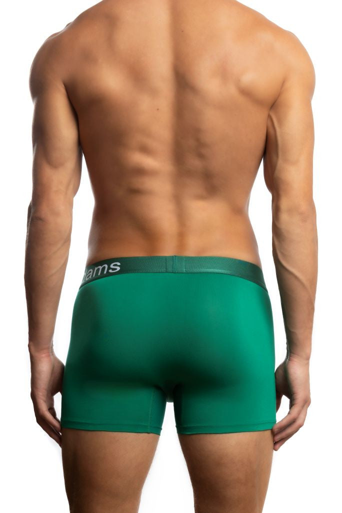 Jack Adams Bamboo Boxer Brief in shady green - sexy, premium, functional men&