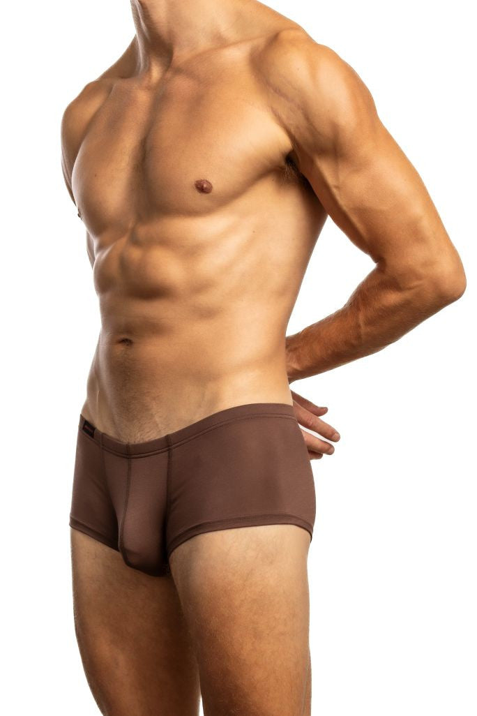 Jack Adams Bikini Boxer in chicory (profile view) - men's sexy, premium, functional underwear, jockstraps and thongs