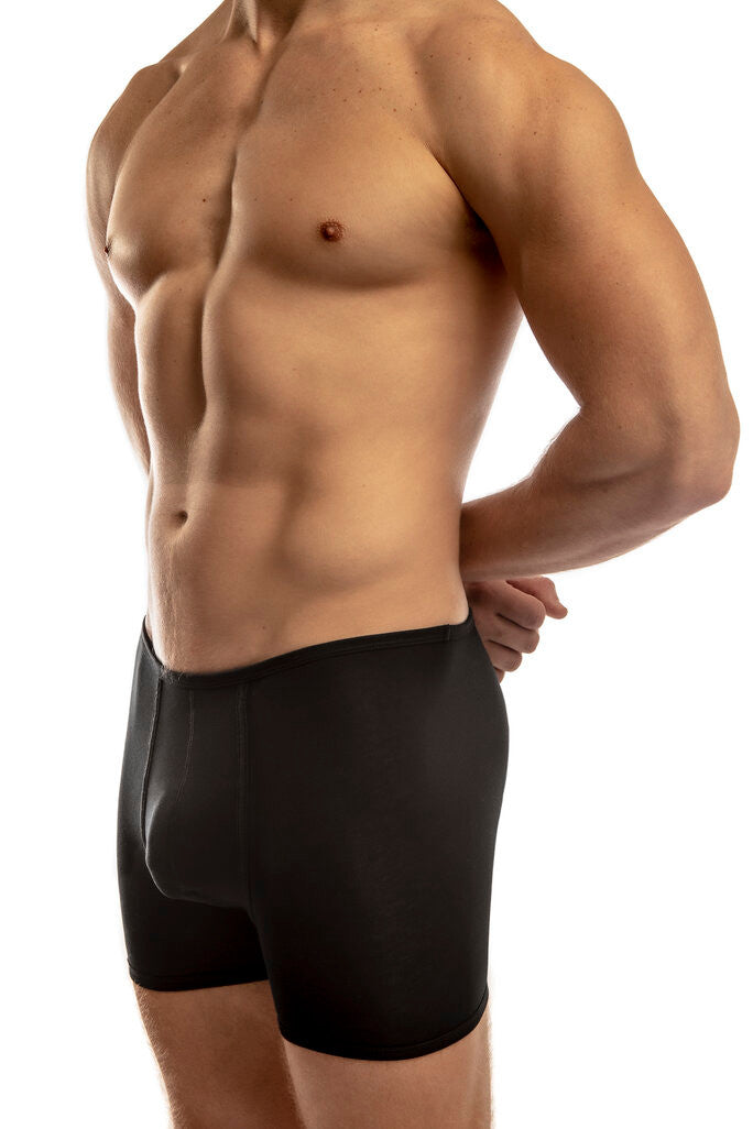 Jack Adams LUX Profile Boxer Brief in black - men&