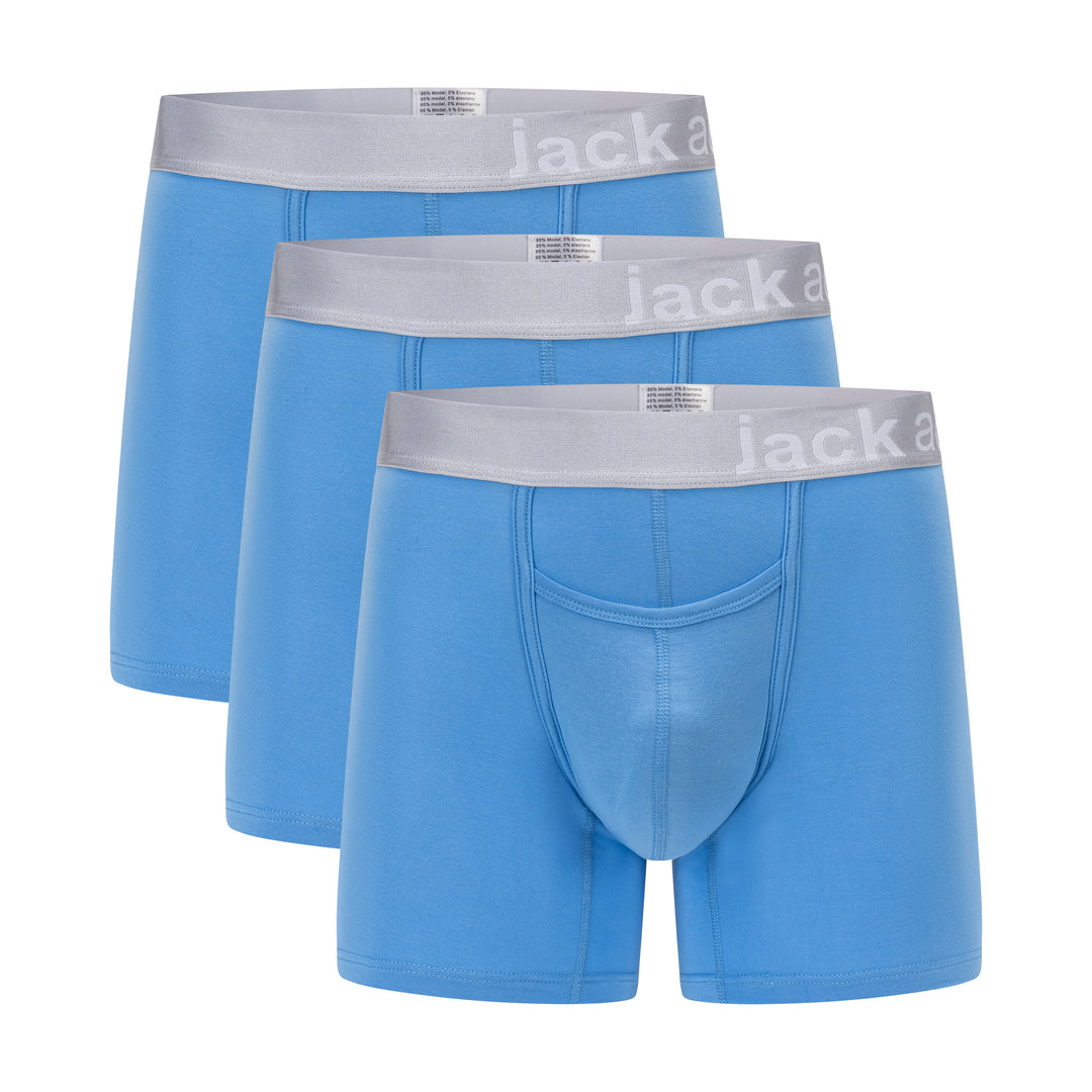 Zen Modal Horizontal Fly Boxer Brief - 3 Pack